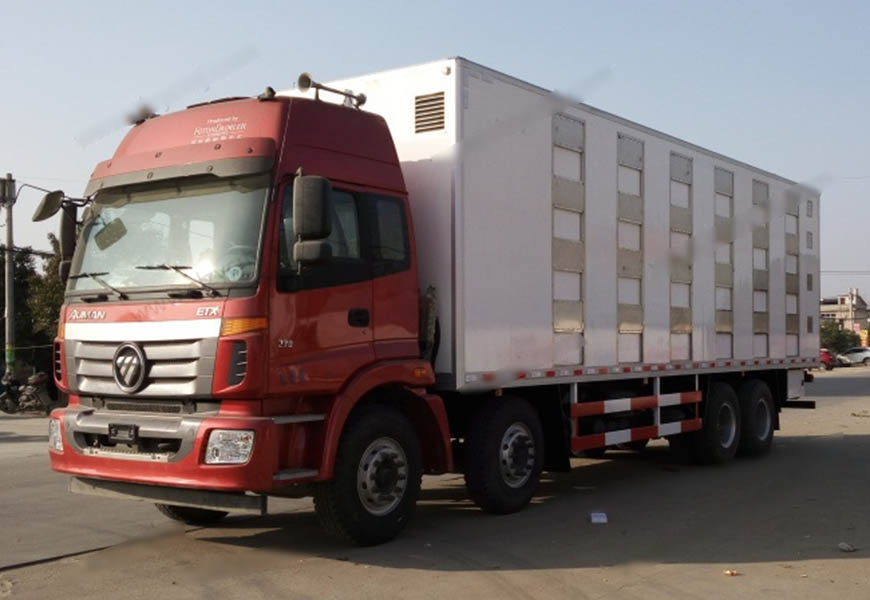 福田歐曼豬仔畜禽運輸車